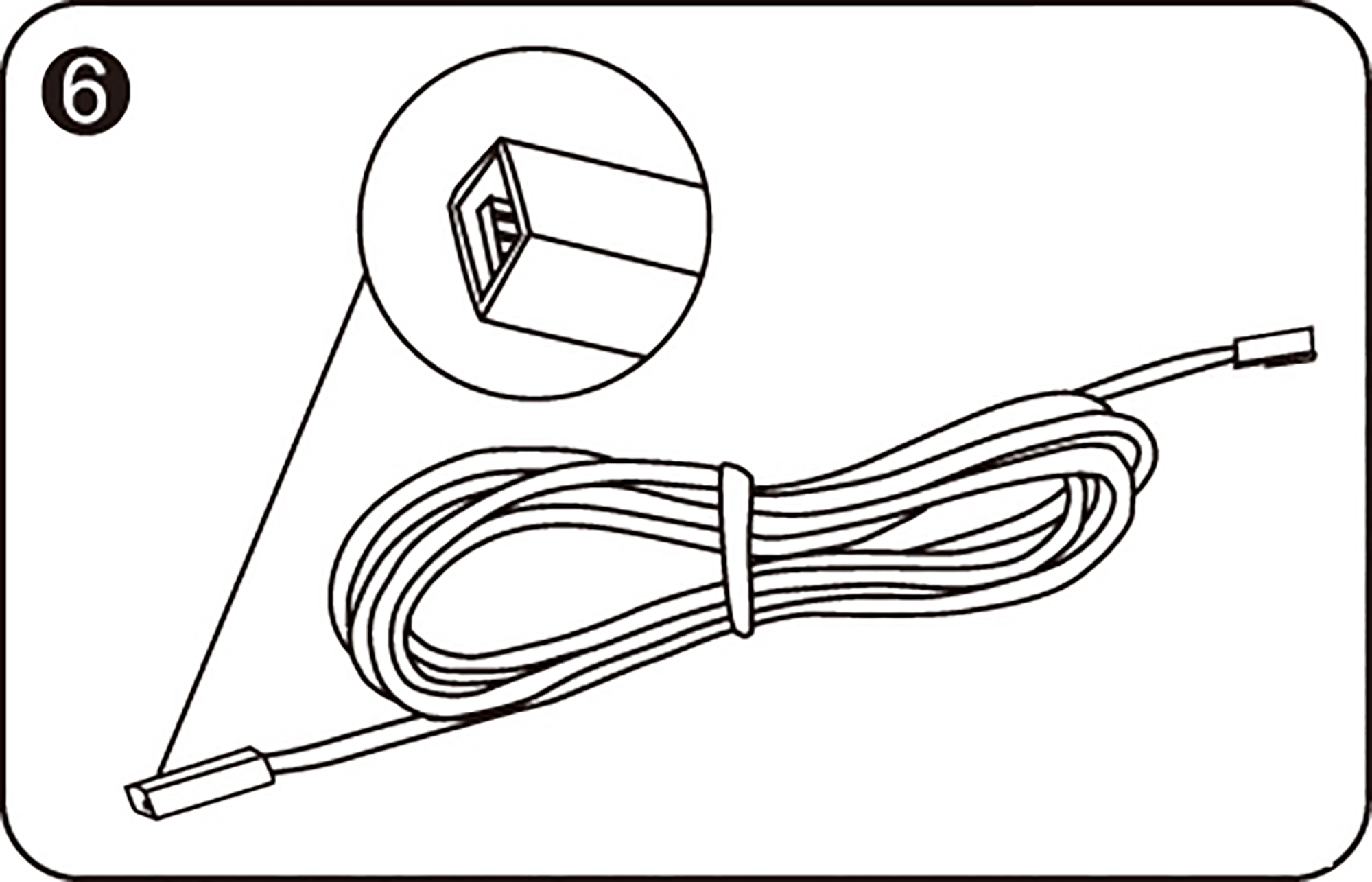 10014  Axis Driver Connecting Cable Multi-Colour